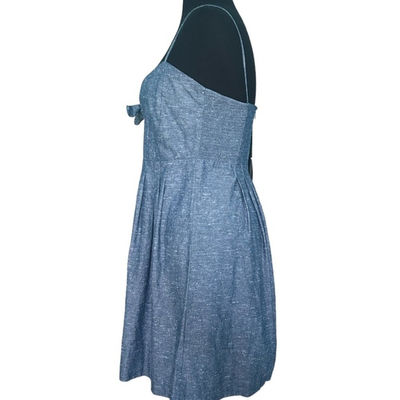 Madewell Chambray Dress Size 6 - Picture 6 of 8